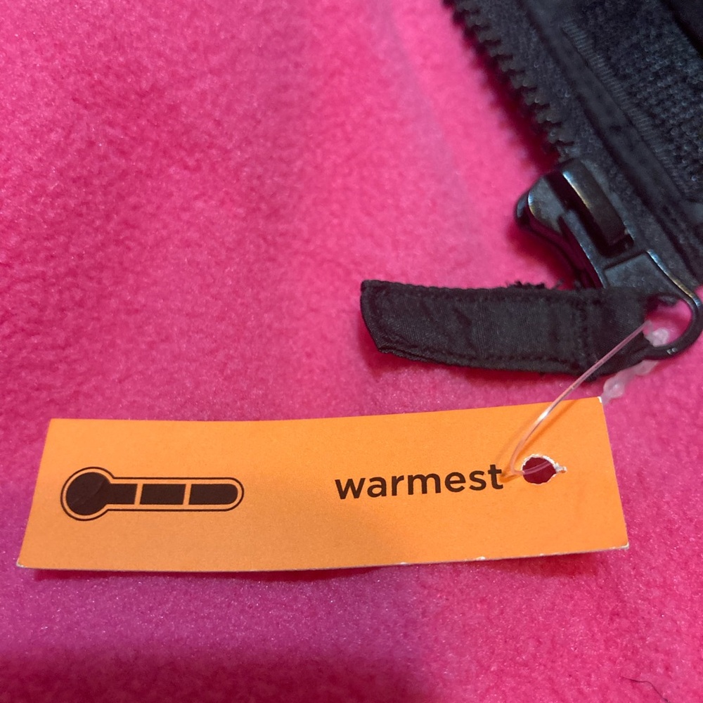 Arizona Jean Company Black and Pink Kids Puffer Jacket - Picture 4 of 8